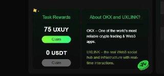 🏆Uxuy

Received an investment seed 
of $9 million
It is a project and the probability of listing on the exchange 
quite high
You can accumulate points through simple missions.

🎉How to do it
1️⃣Site access
2️⃣Wallet connection
3️⃣Do daily missions/simple missions


-한국어
900만 달러의 투자시드를 받은
프로젝트이며 거래소 상장 확률이
상당히 높습니다
간단미션으로 포인트 적립이 가능하고
가성비 좋은 작업이라고 생각합니다

🎉하는방법
1️⃣사이트접속
2️⃣지갑연결
3️⃣일일미션/간단미션하기